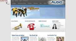 Desktop Screenshot of myaudio.at